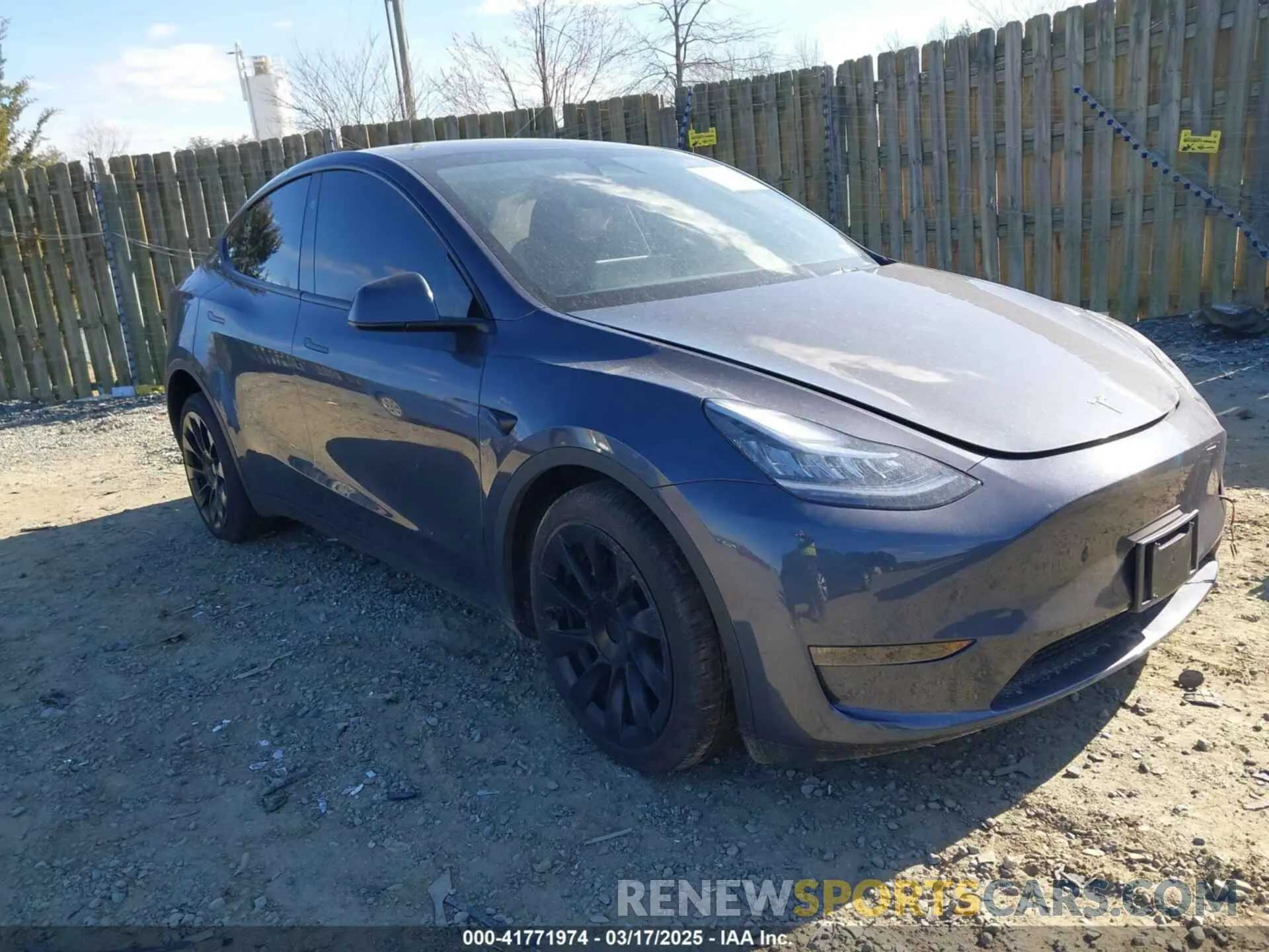 1 Фотография поврежденного автомобиля 7SAYGDEE4PA145922 TESLA MODEL Y 2023