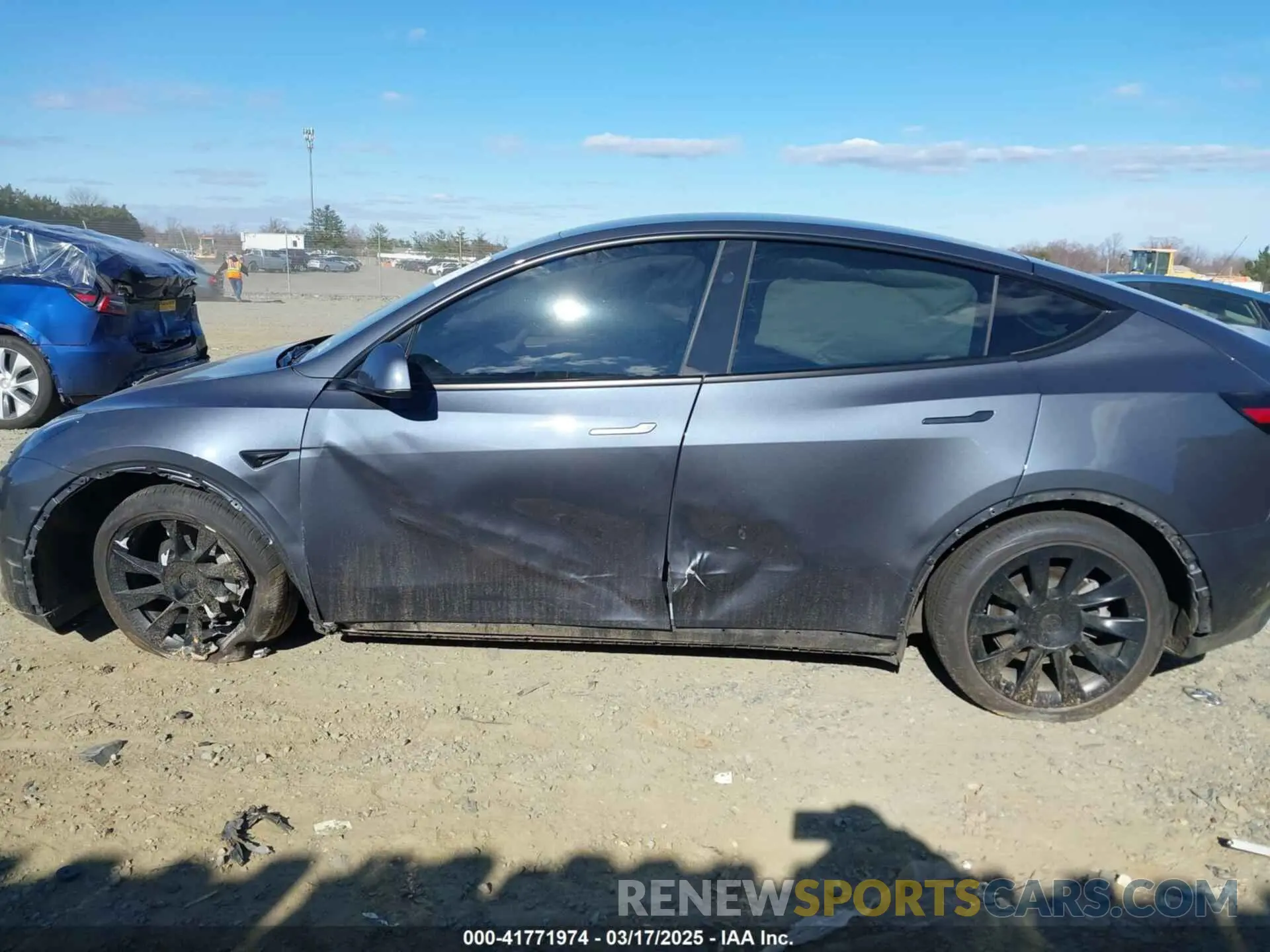 14 Фотография поврежденного автомобиля 7SAYGDEE4PA145922 TESLA MODEL Y 2023