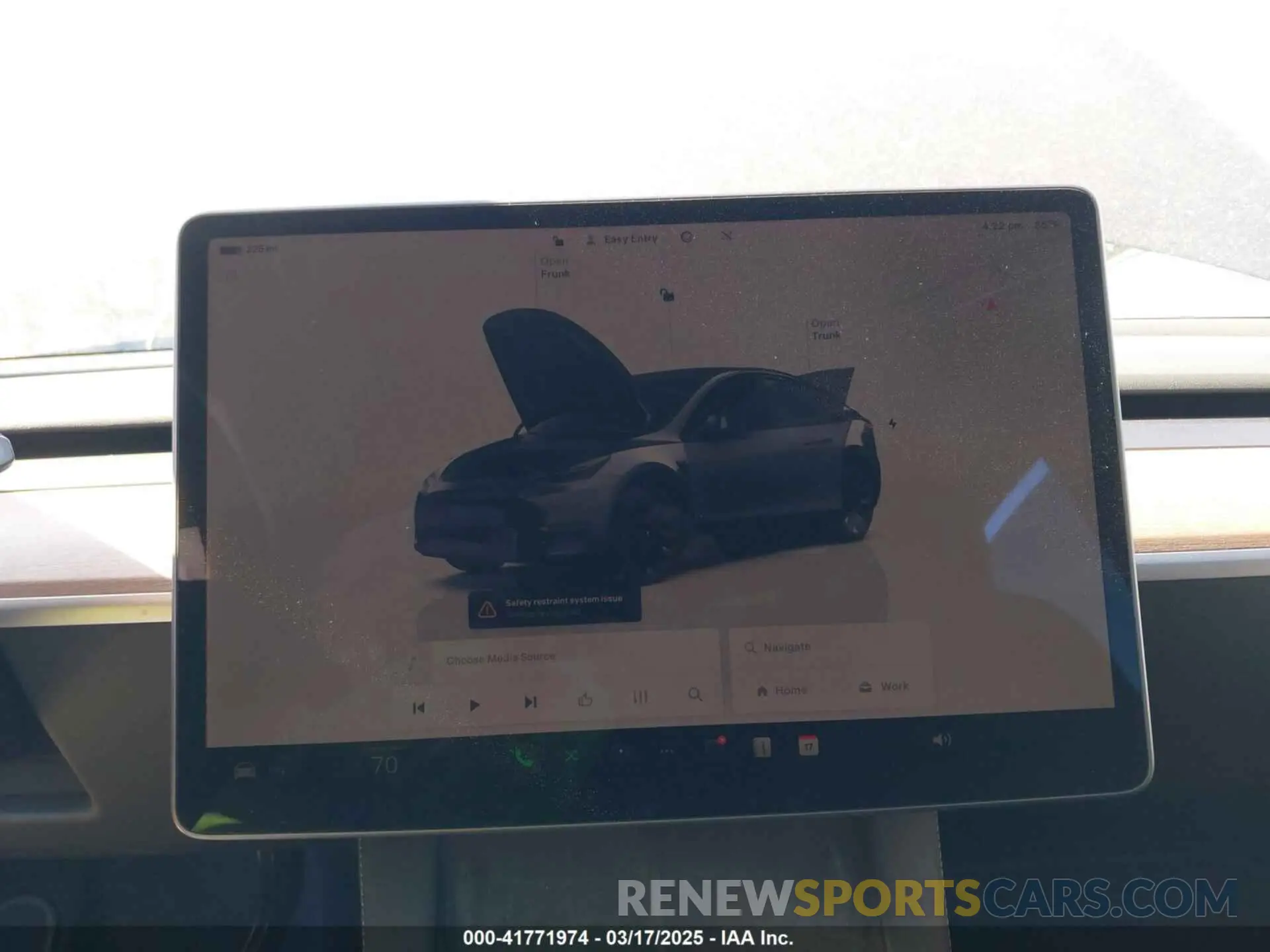 18 Фотография поврежденного автомобиля 7SAYGDEE4PA145922 TESLA MODEL Y 2023