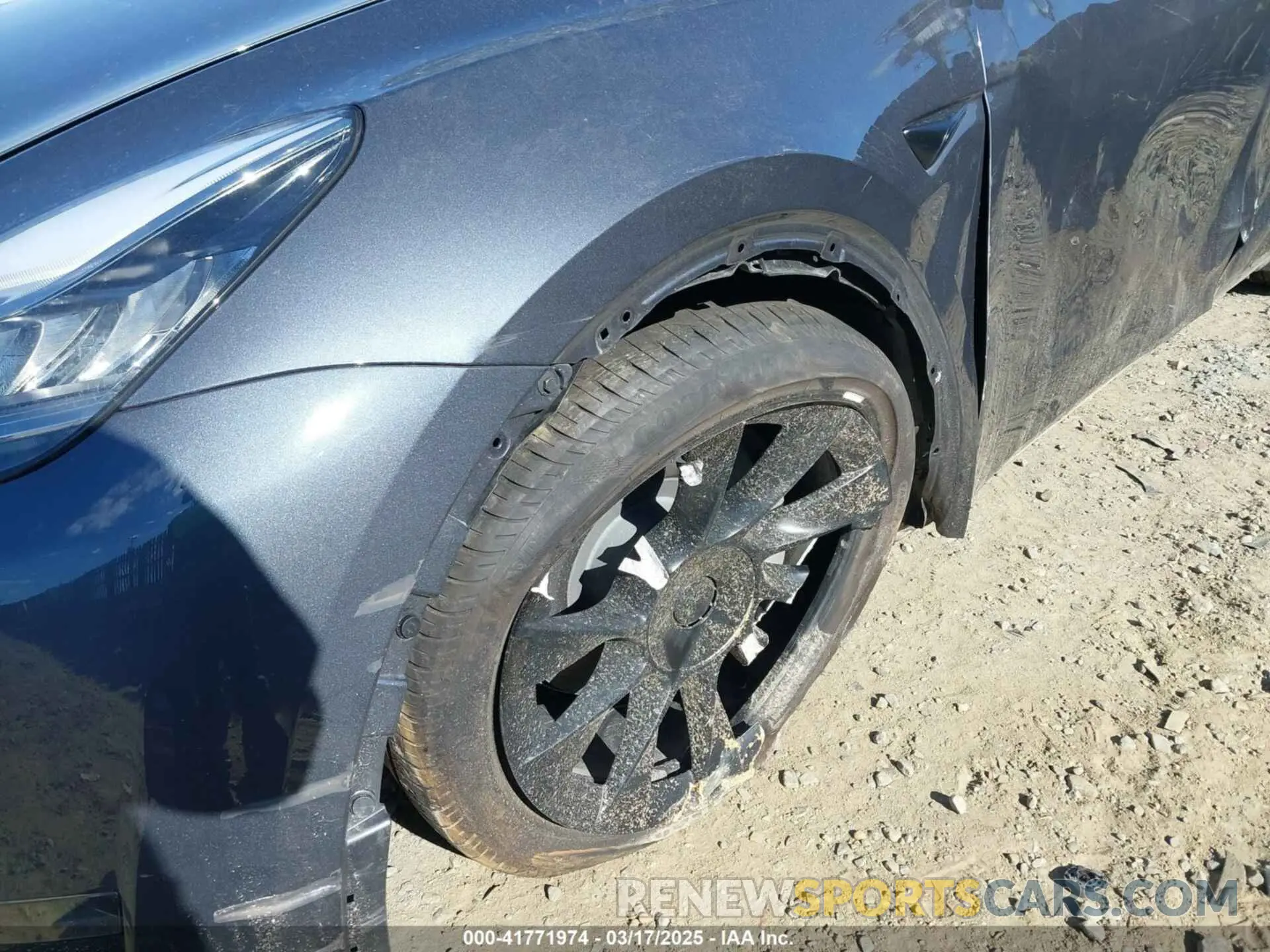 6 Фотография поврежденного автомобиля 7SAYGDEE4PA145922 TESLA MODEL Y 2023