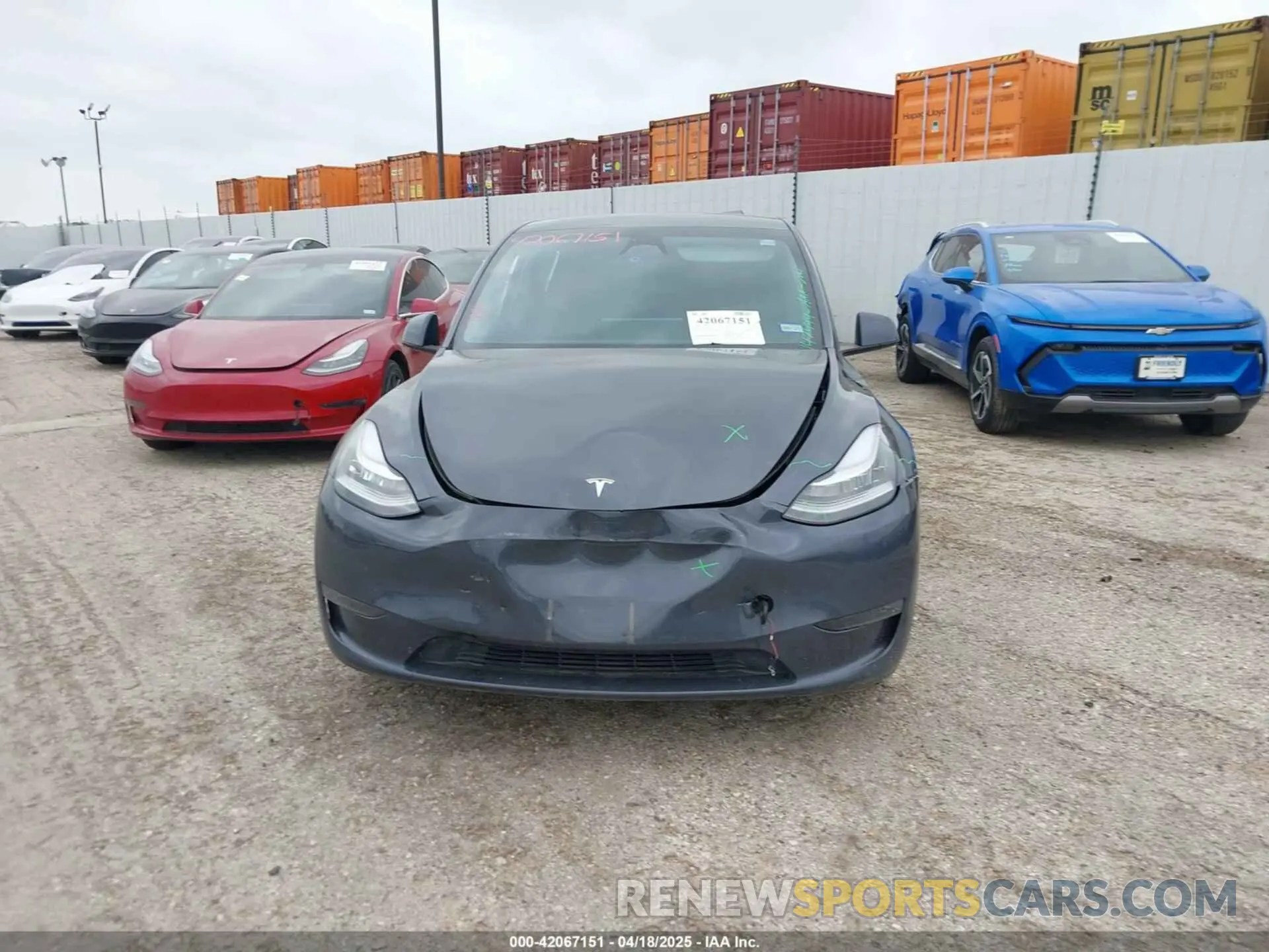 11 Фотография поврежденного автомобиля 7SAYGDEE4PA147444 TESLA MODEL Y 2023