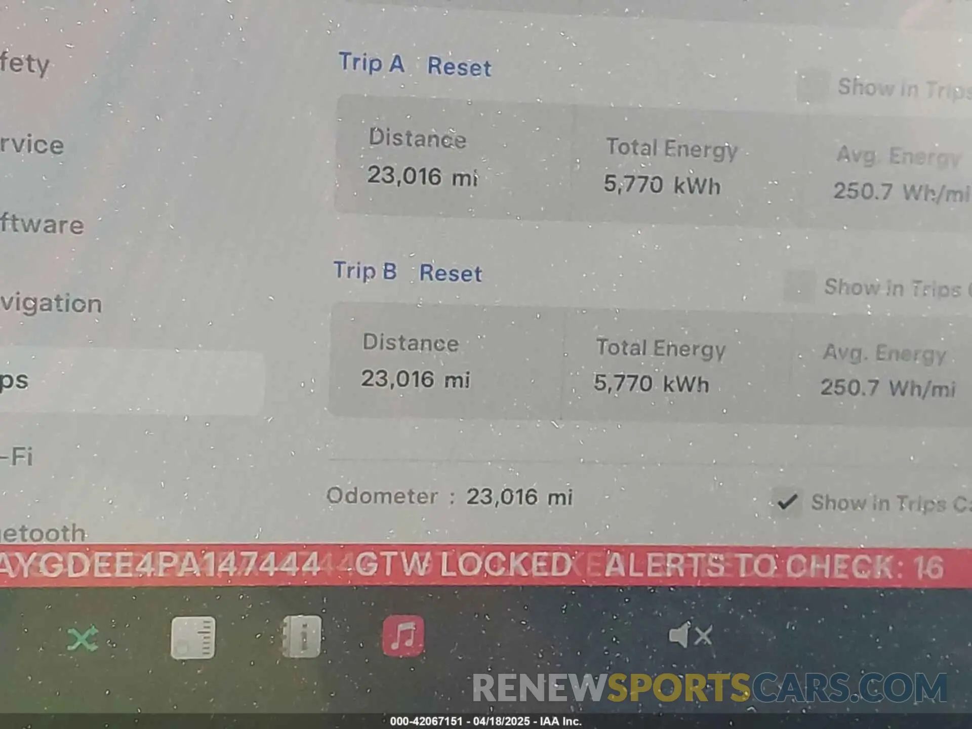 14 Фотография поврежденного автомобиля 7SAYGDEE4PA147444 TESLA MODEL Y 2023