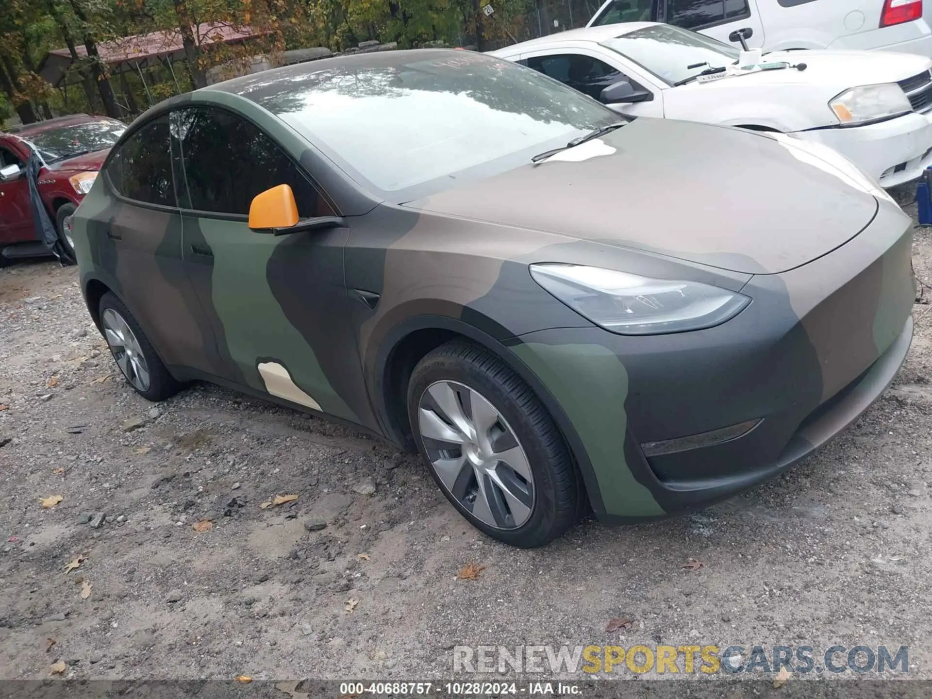 1 Photograph of a damaged car 7SAYGDEE4PA178726 TESLA MODEL Y 2023