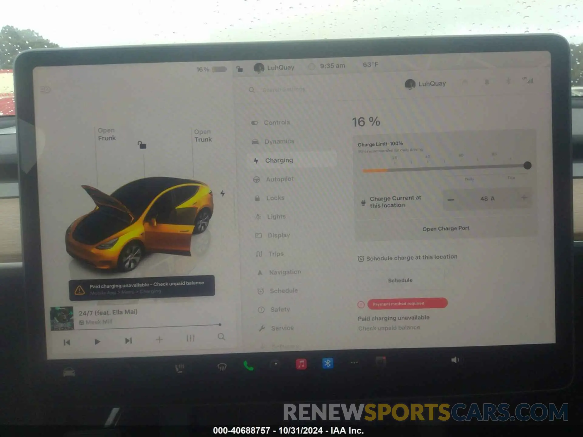 17 Photograph of a damaged car 7SAYGDEE4PA178726 TESLA MODEL Y 2023