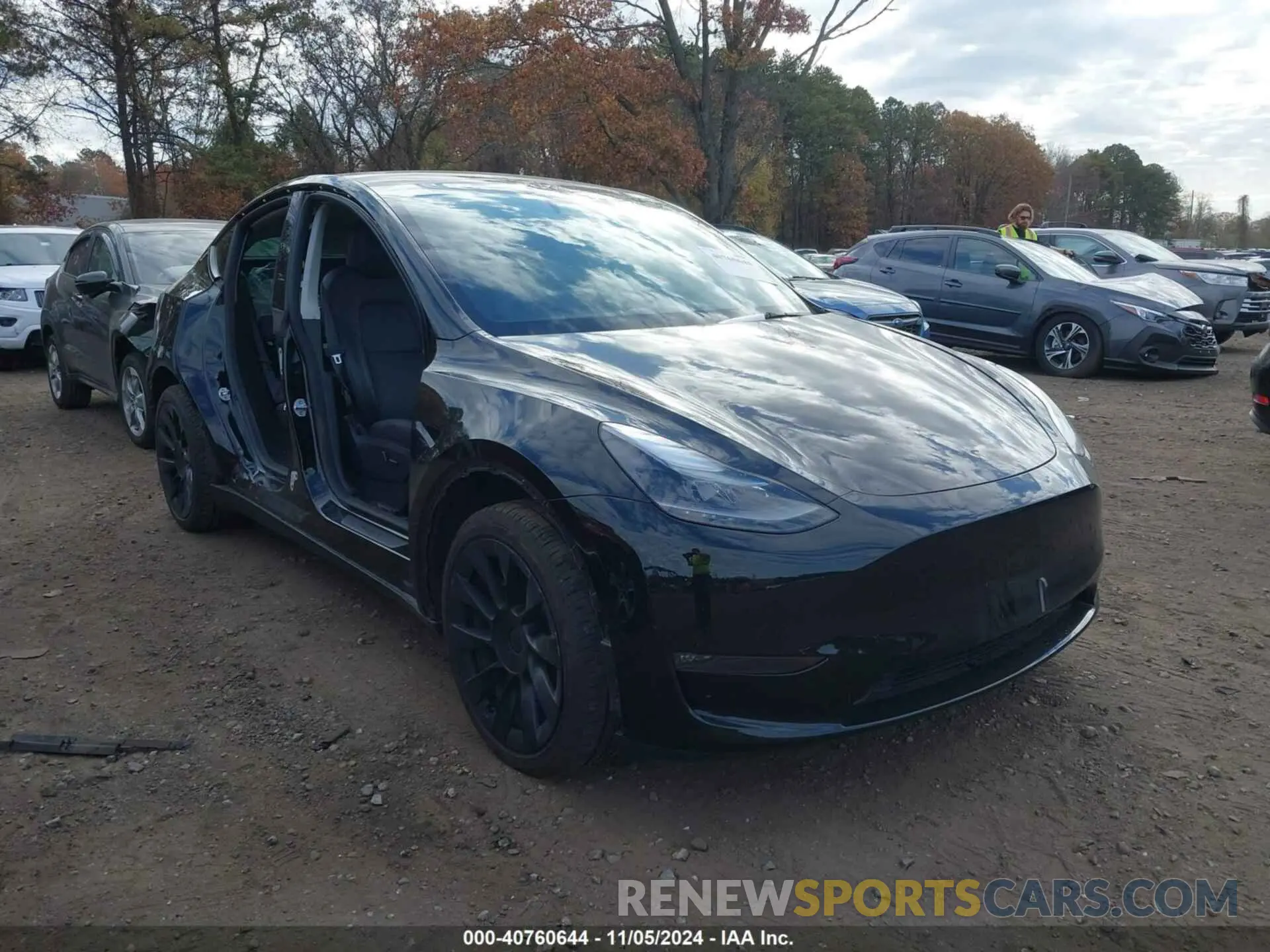1 Photograph of a damaged car 7SAYGDEE4PA185160 TESLA MODEL Y 2023
