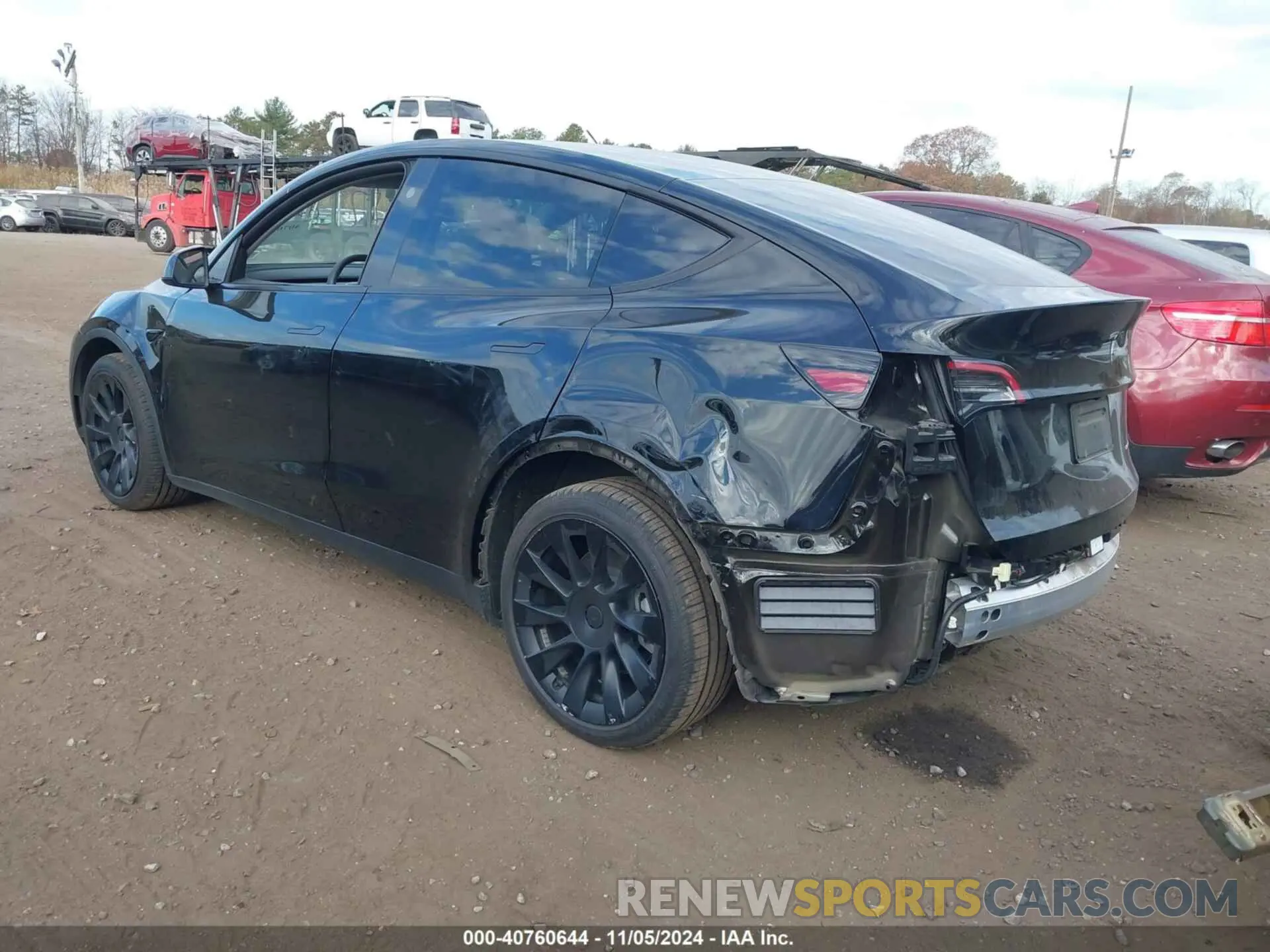 3 Photograph of a damaged car 7SAYGDEE4PA185160 TESLA MODEL Y 2023