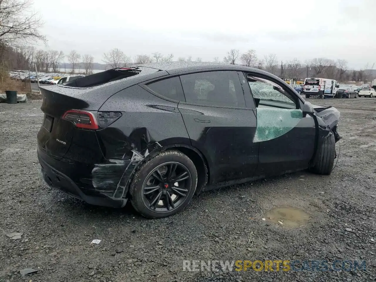 3 Photograph of a damaged car 7SAYGDEE4PA185207 TESLA MODEL Y 2023