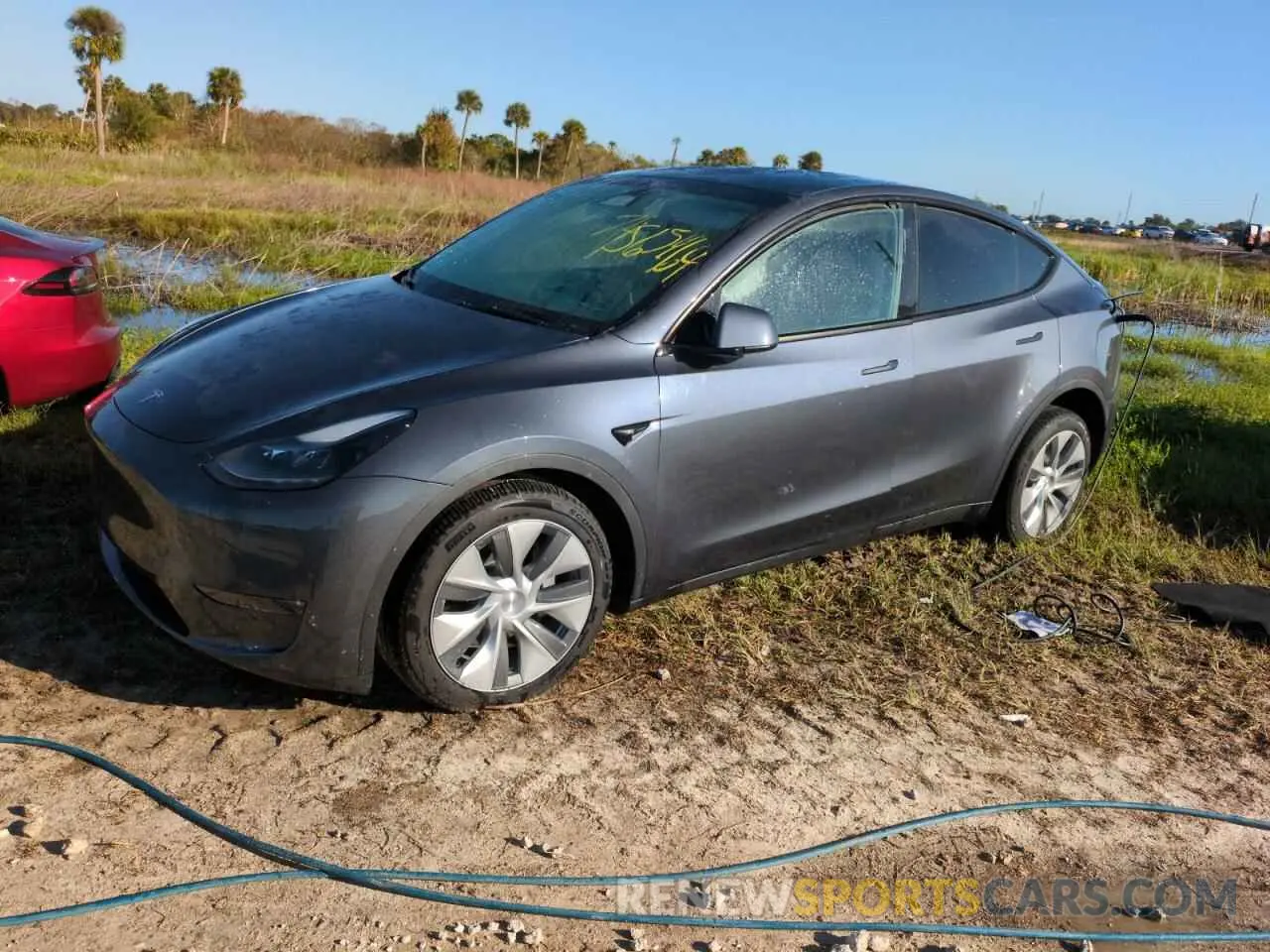 1 Фотография поврежденного автомобиля 7SAYGDEE4PA192254 TESLA MODEL Y 2023