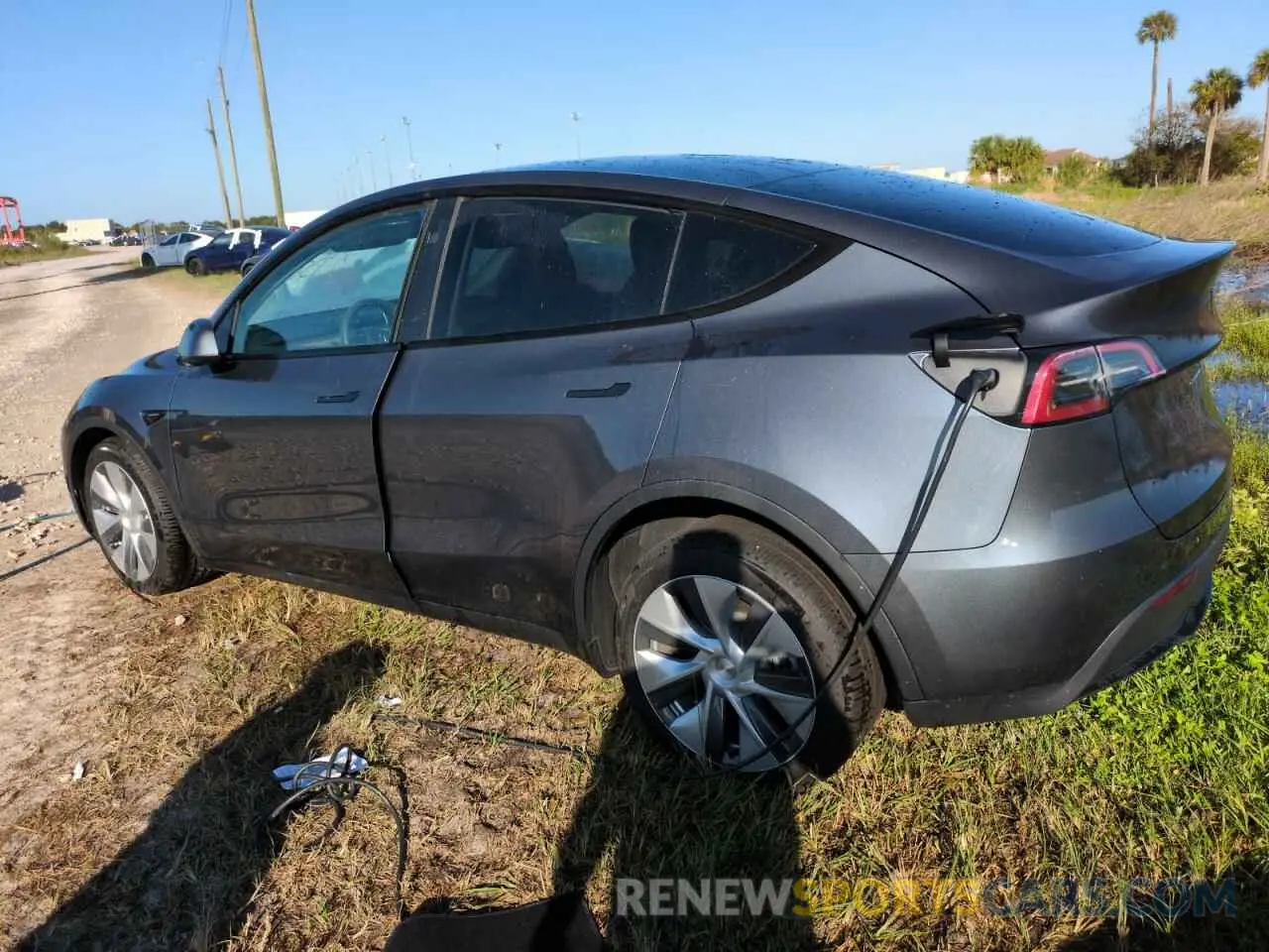 2 Фотография поврежденного автомобиля 7SAYGDEE4PA192254 TESLA MODEL Y 2023