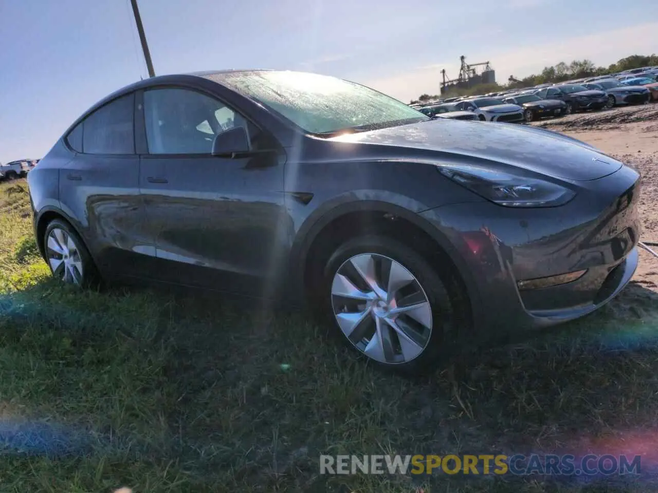 4 Фотография поврежденного автомобиля 7SAYGDEE4PA192254 TESLA MODEL Y 2023