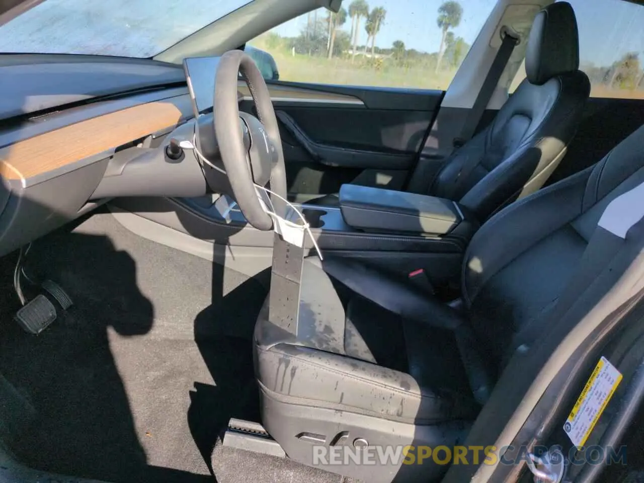 7 Фотография поврежденного автомобиля 7SAYGDEE4PA192254 TESLA MODEL Y 2023