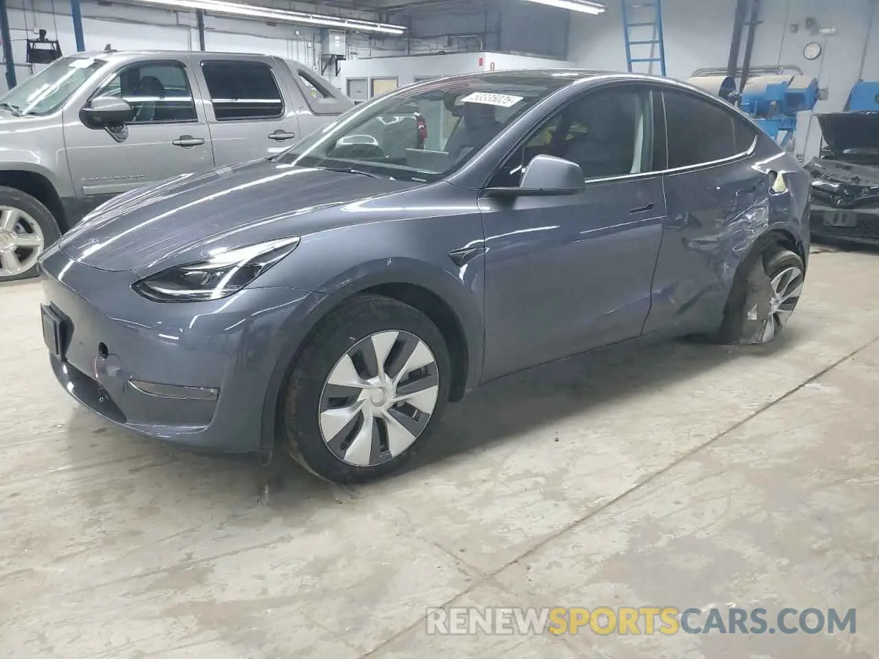 1 Photograph of a damaged car 7SAYGDEE4PA210784 TESLA MODEL Y 2023