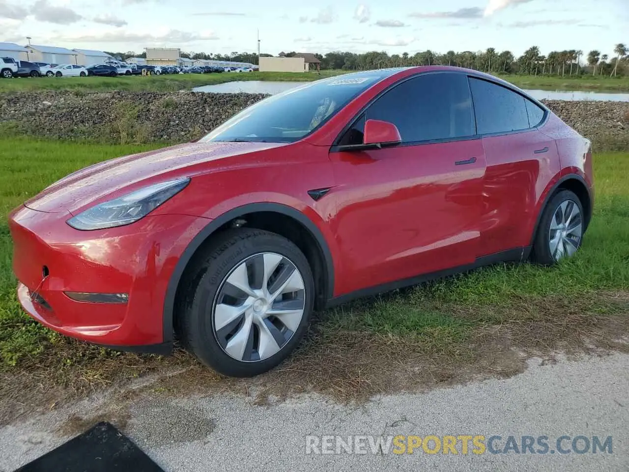 1 Photograph of a damaged car 7SAYGDEE4PF606555 TESLA MODEL Y 2023