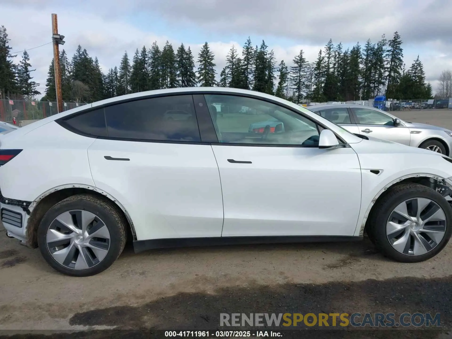 14 Фотография поврежденного автомобиля 7SAYGDEE4PF606636 TESLA MODEL Y 2023
