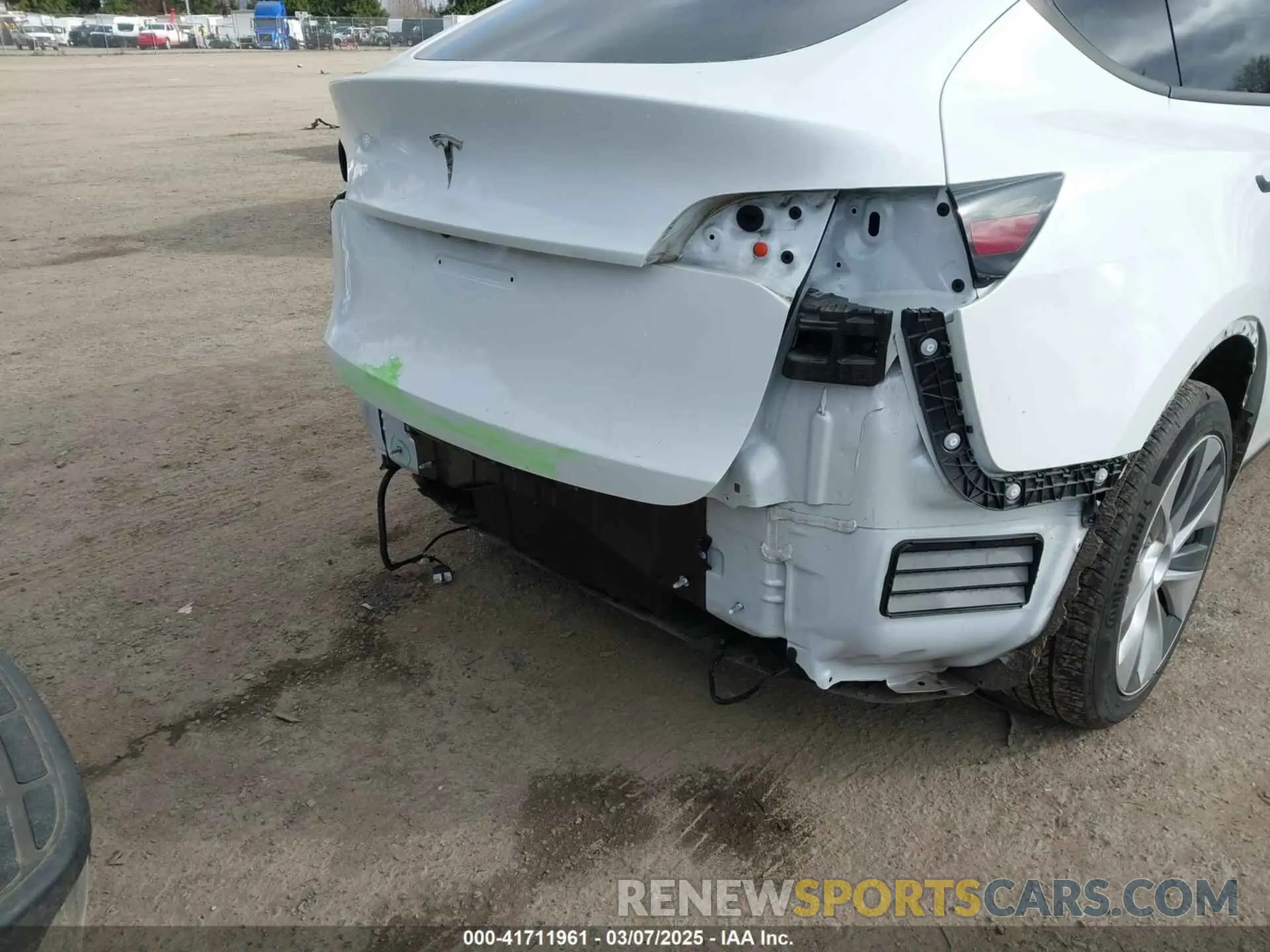 20 Фотография поврежденного автомобиля 7SAYGDEE4PF606636 TESLA MODEL Y 2023