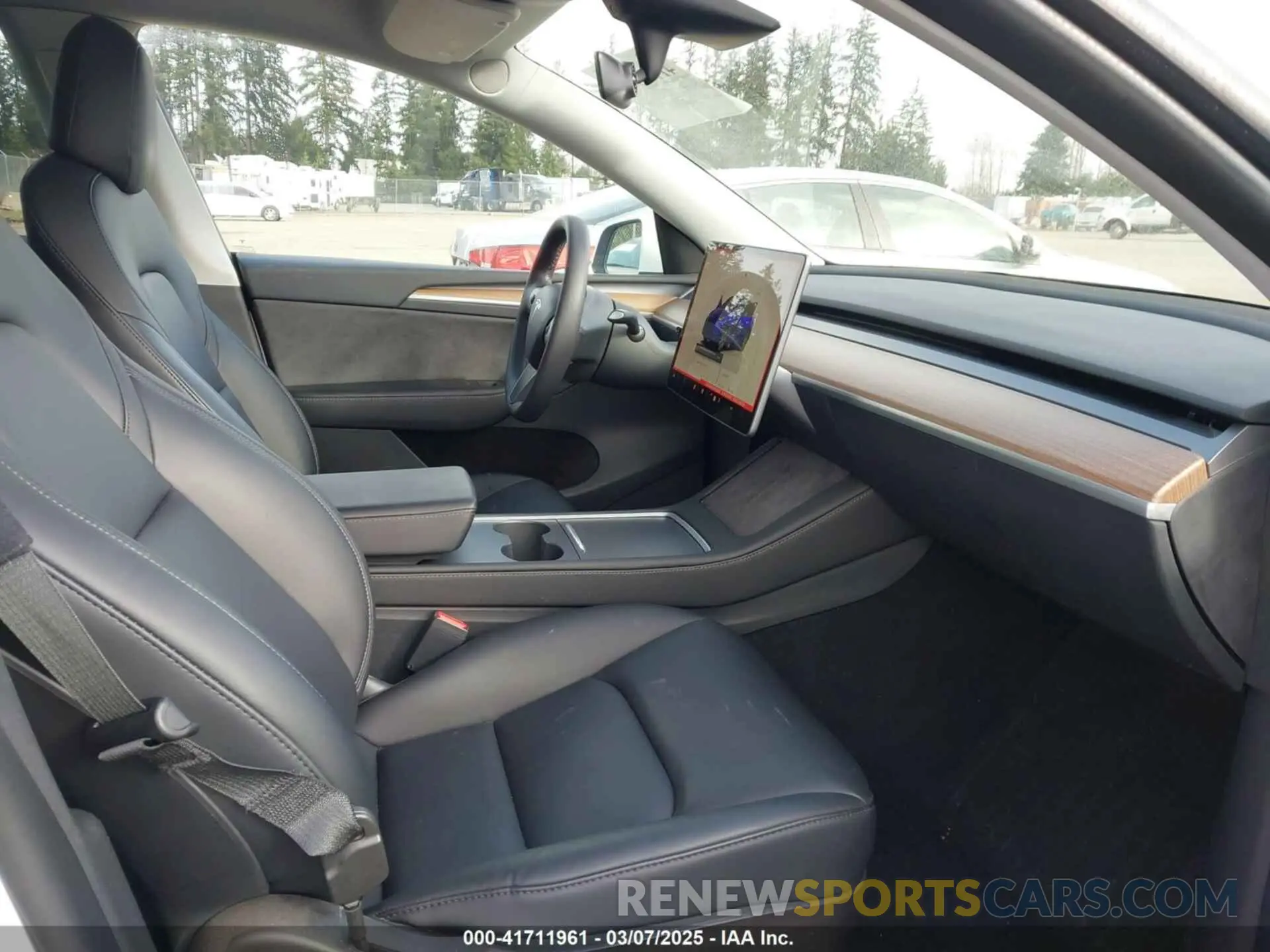 5 Фотография поврежденного автомобиля 7SAYGDEE4PF606636 TESLA MODEL Y 2023
