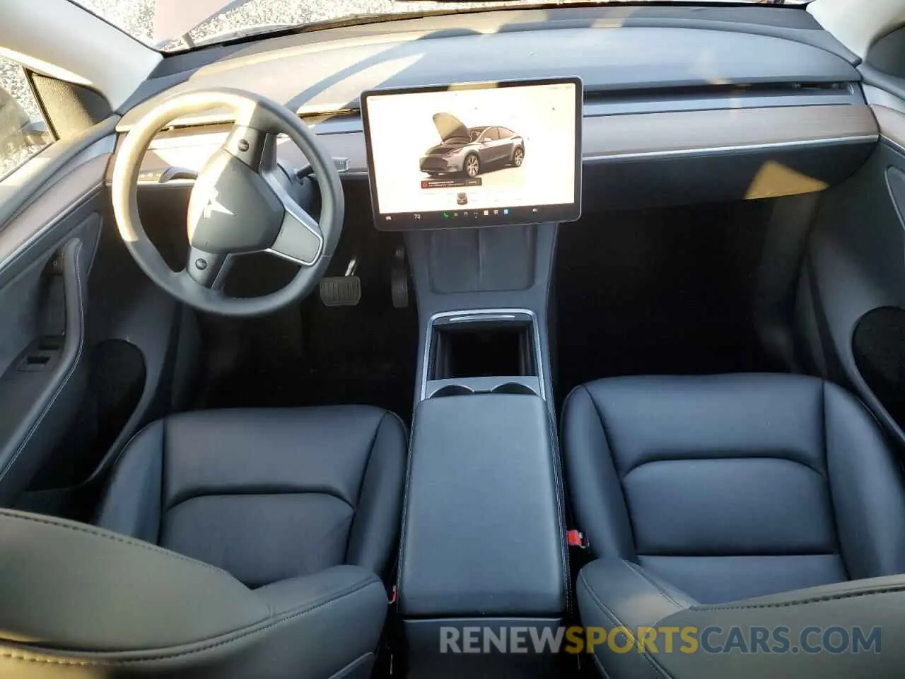 8 Фотография поврежденного автомобиля 7SAYGDEE4PF645307 TESLA MODEL Y 2023