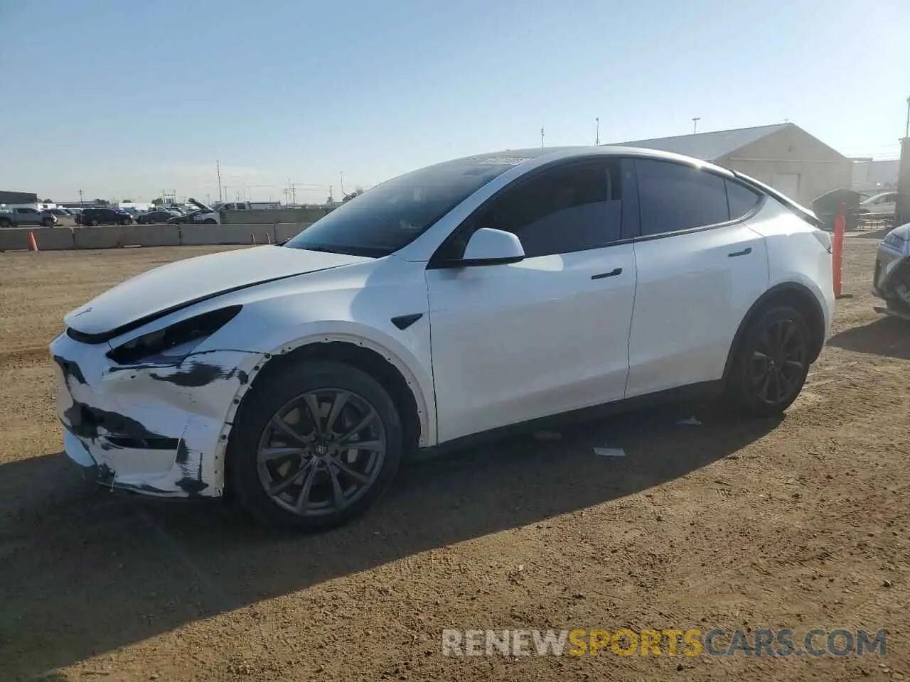 1 Photograph of a damaged car 7SAYGDEE4PF663581 TESLA MODEL Y 2023