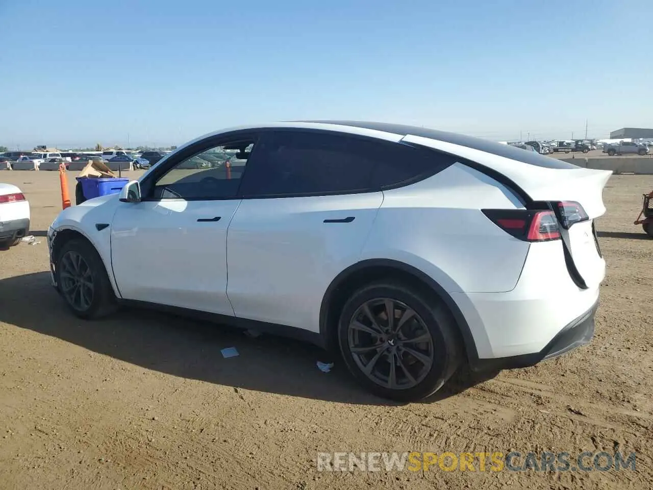 2 Photograph of a damaged car 7SAYGDEE4PF663581 TESLA MODEL Y 2023