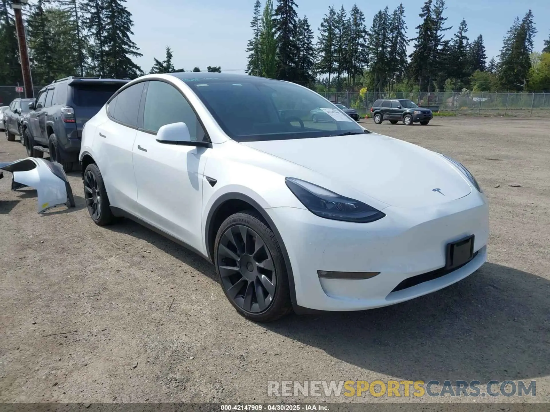 1 Photograph of a damaged car 7SAYGDEE4PF676167 TESLA MODEL Y 2023