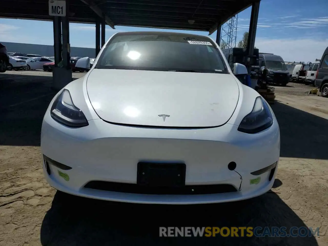 5 Фотография поврежденного автомобиля 7SAYGDEE4PF687251 TESLA MODEL Y 2023