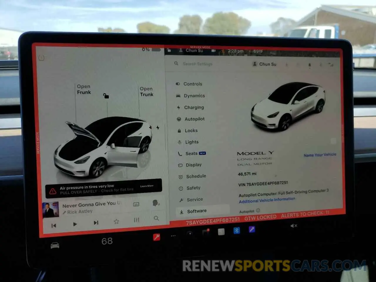 9 Фотография поврежденного автомобиля 7SAYGDEE4PF687251 TESLA MODEL Y 2023