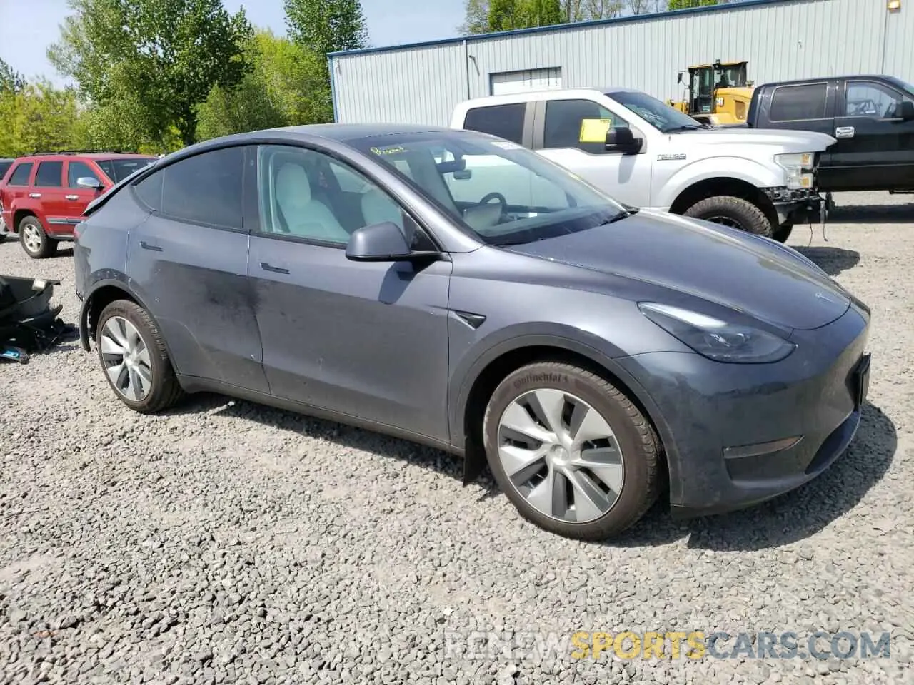 4 Photograph of a damaged car 7SAYGDEE4PF690800 TESLA MODEL Y 2023