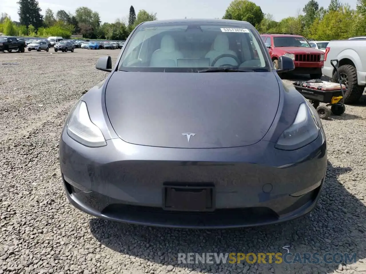 5 Photograph of a damaged car 7SAYGDEE4PF690800 TESLA MODEL Y 2023