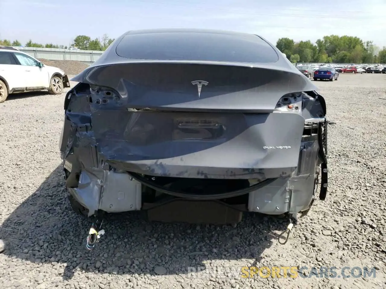 6 Photograph of a damaged car 7SAYGDEE4PF690800 TESLA MODEL Y 2023