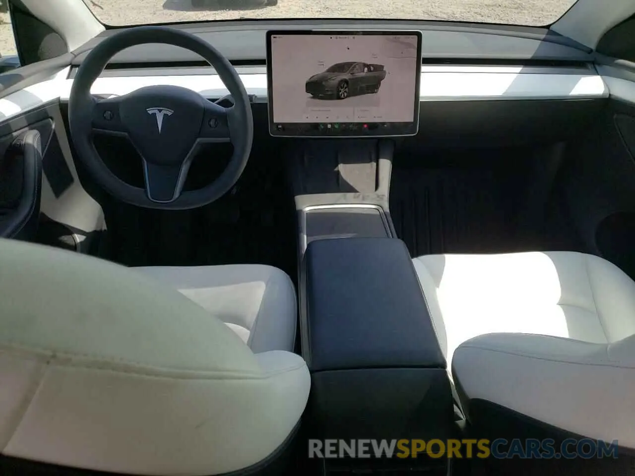 8 Photograph of a damaged car 7SAYGDEE4PF690800 TESLA MODEL Y 2023