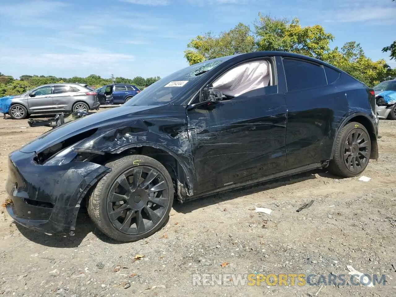 1 Photograph of a damaged car 7SAYGDEE4PF691672 TESLA MODEL Y 2023