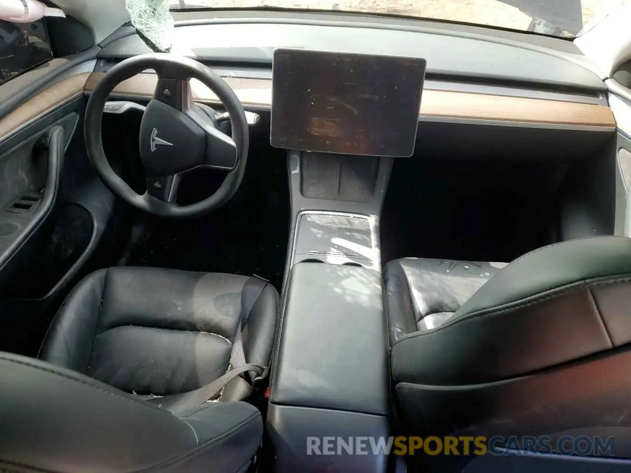 8 Photograph of a damaged car 7SAYGDEE4PF691672 TESLA MODEL Y 2023