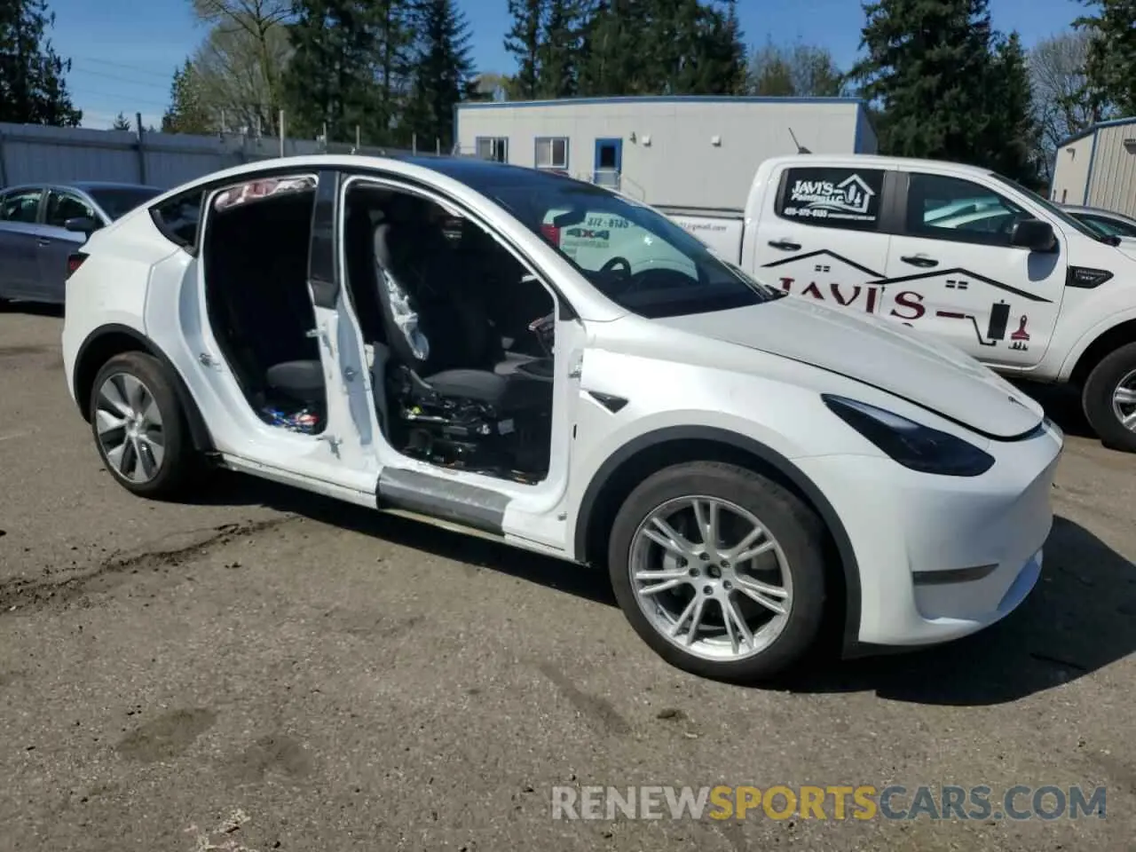 4 Photograph of a damaged car 7SAYGDEE4PF757685 TESLA MODEL Y 2023