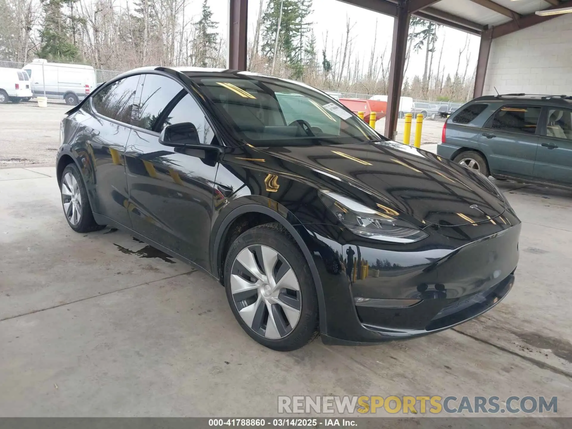 1 Photograph of a damaged car 7SAYGDEE4PF789102 TESLA MODEL Y 2023