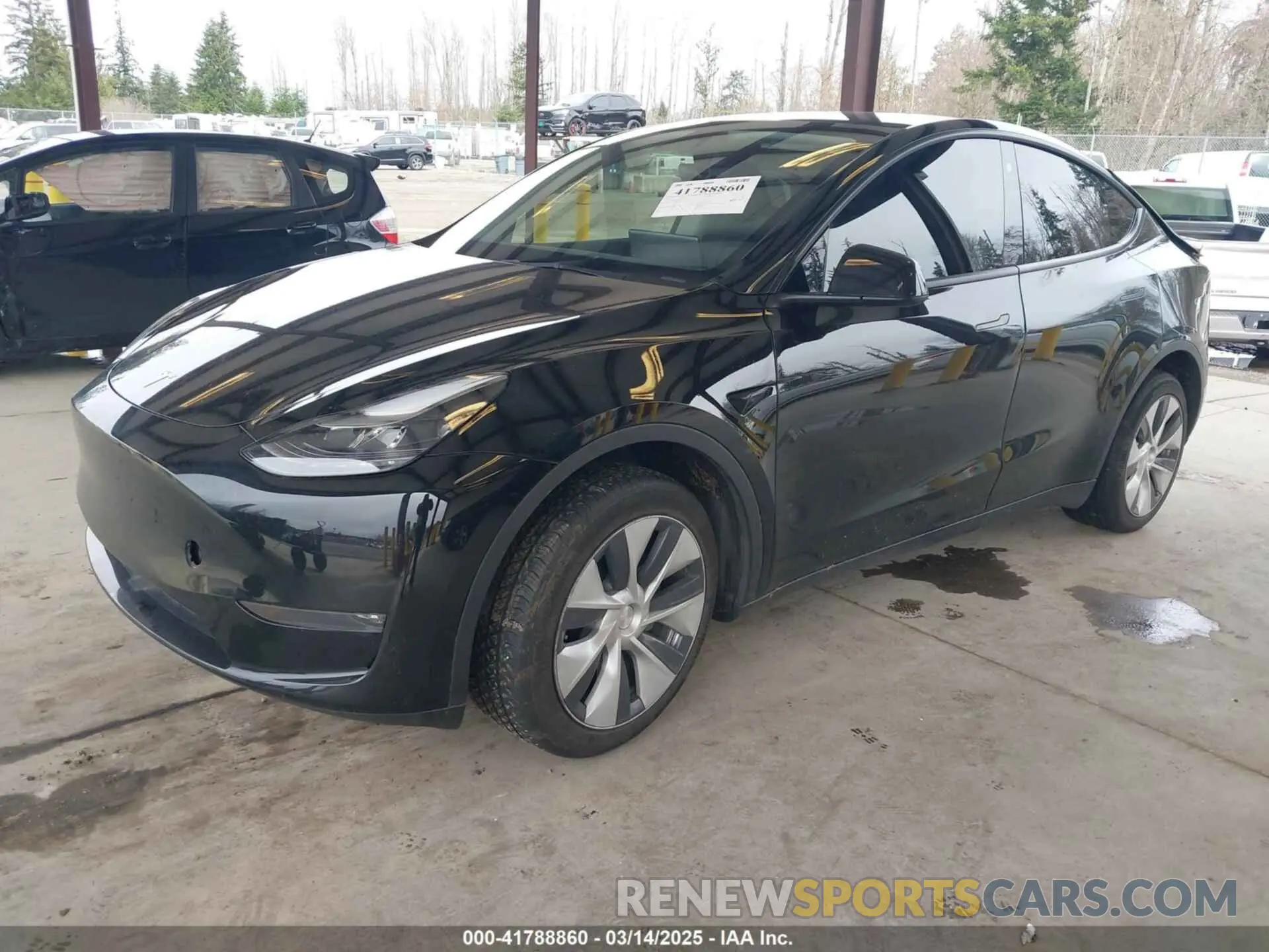 2 Photograph of a damaged car 7SAYGDEE4PF789102 TESLA MODEL Y 2023