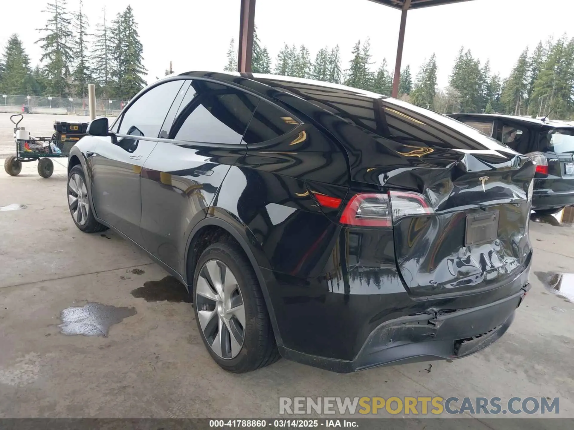 3 Photograph of a damaged car 7SAYGDEE4PF789102 TESLA MODEL Y 2023