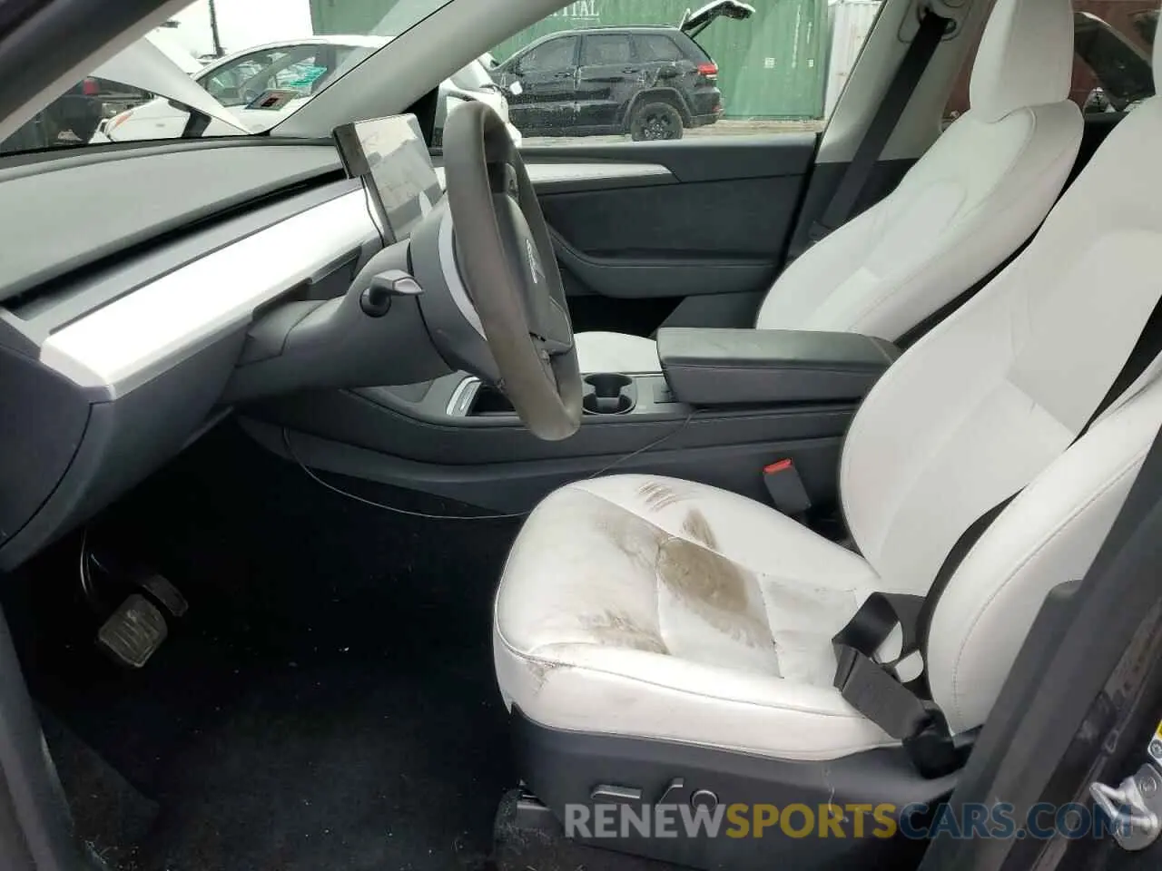7 Фотография поврежденного автомобиля 7SAYGDEE4PF801510 TESLA MODEL Y 2023
