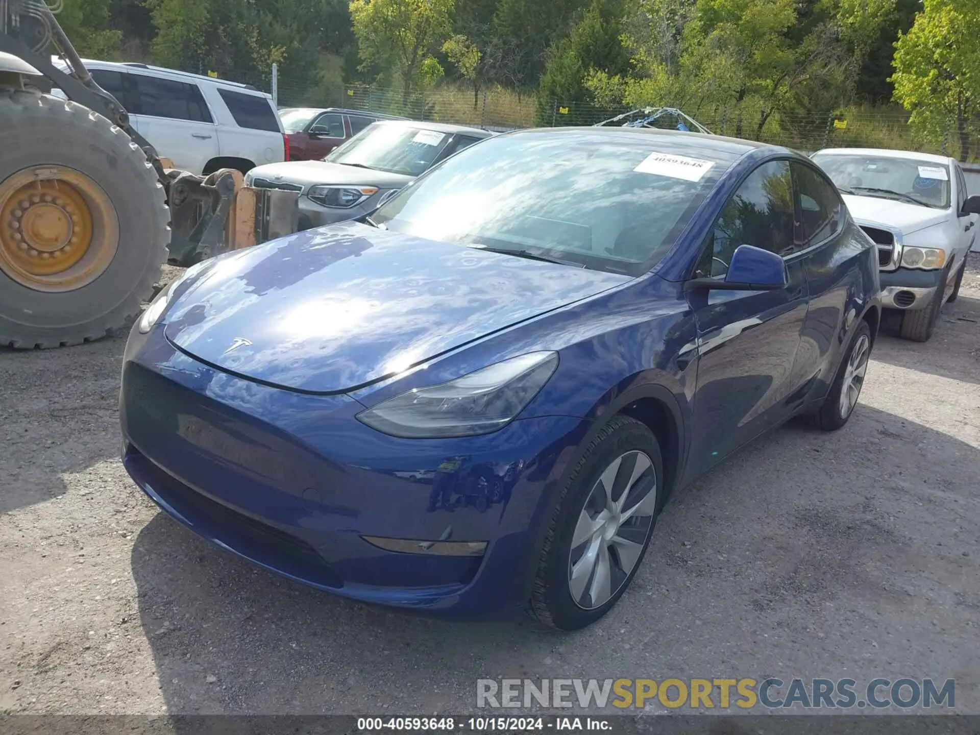 2 Photograph of a damaged car 7SAYGDEE4PF806190 TESLA MODEL Y 2023