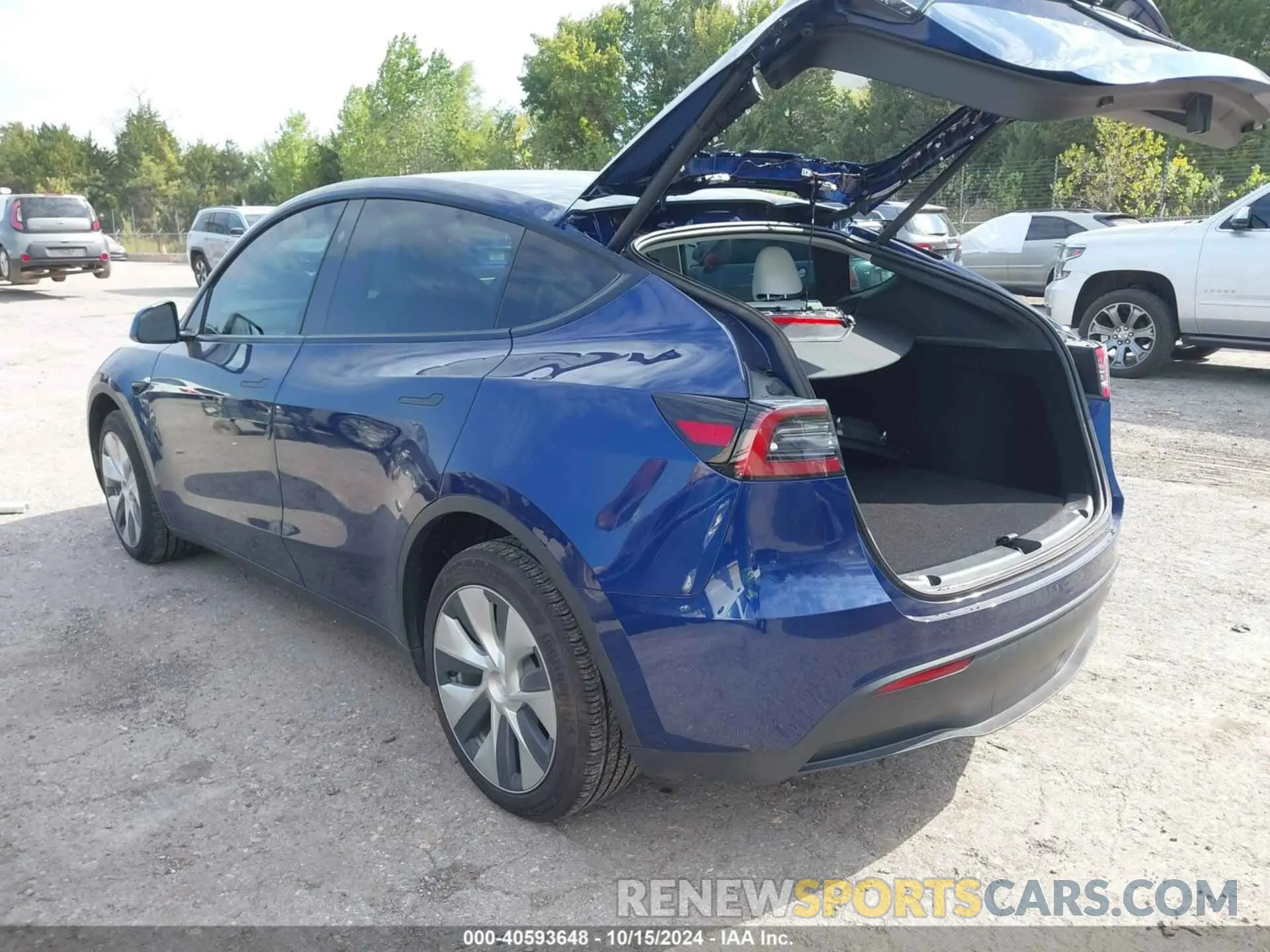 3 Photograph of a damaged car 7SAYGDEE4PF806190 TESLA MODEL Y 2023