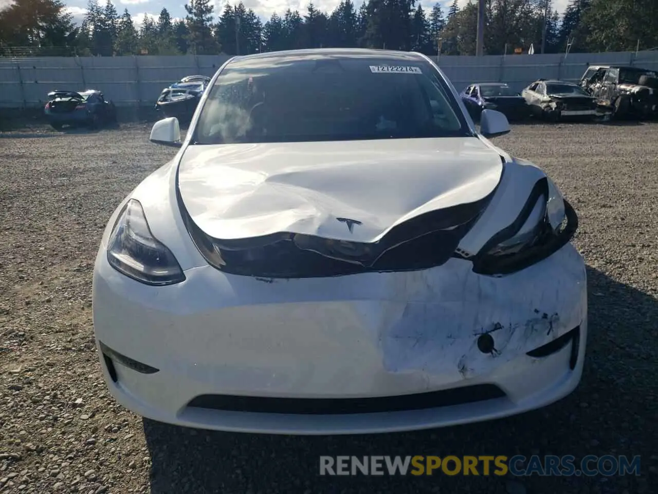 5 Photograph of a damaged car 7SAYGDEE4PF810742 TESLA MODEL Y 2023