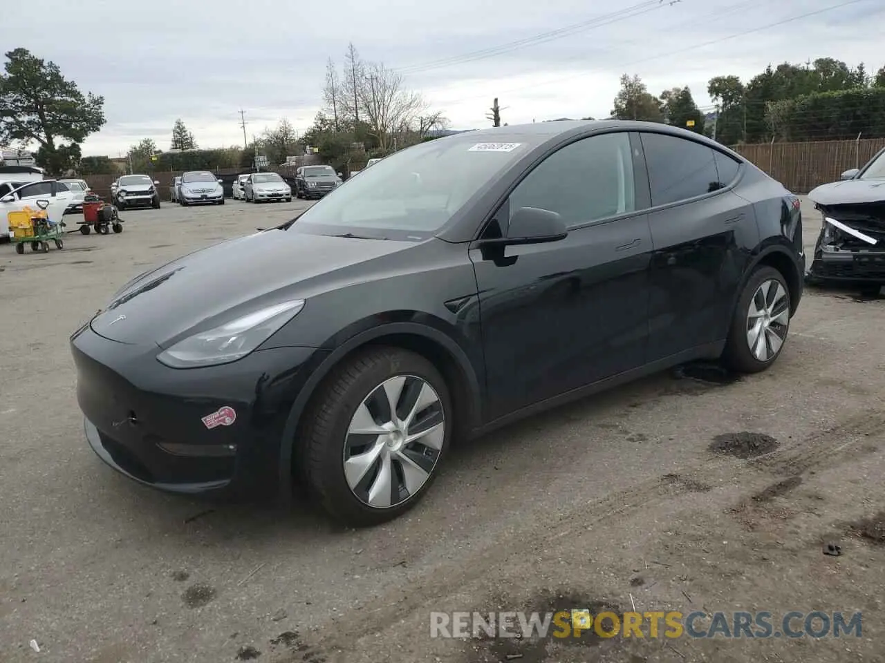 1 Photograph of a damaged car 7SAYGDEE4PF825709 TESLA MODEL Y 2023