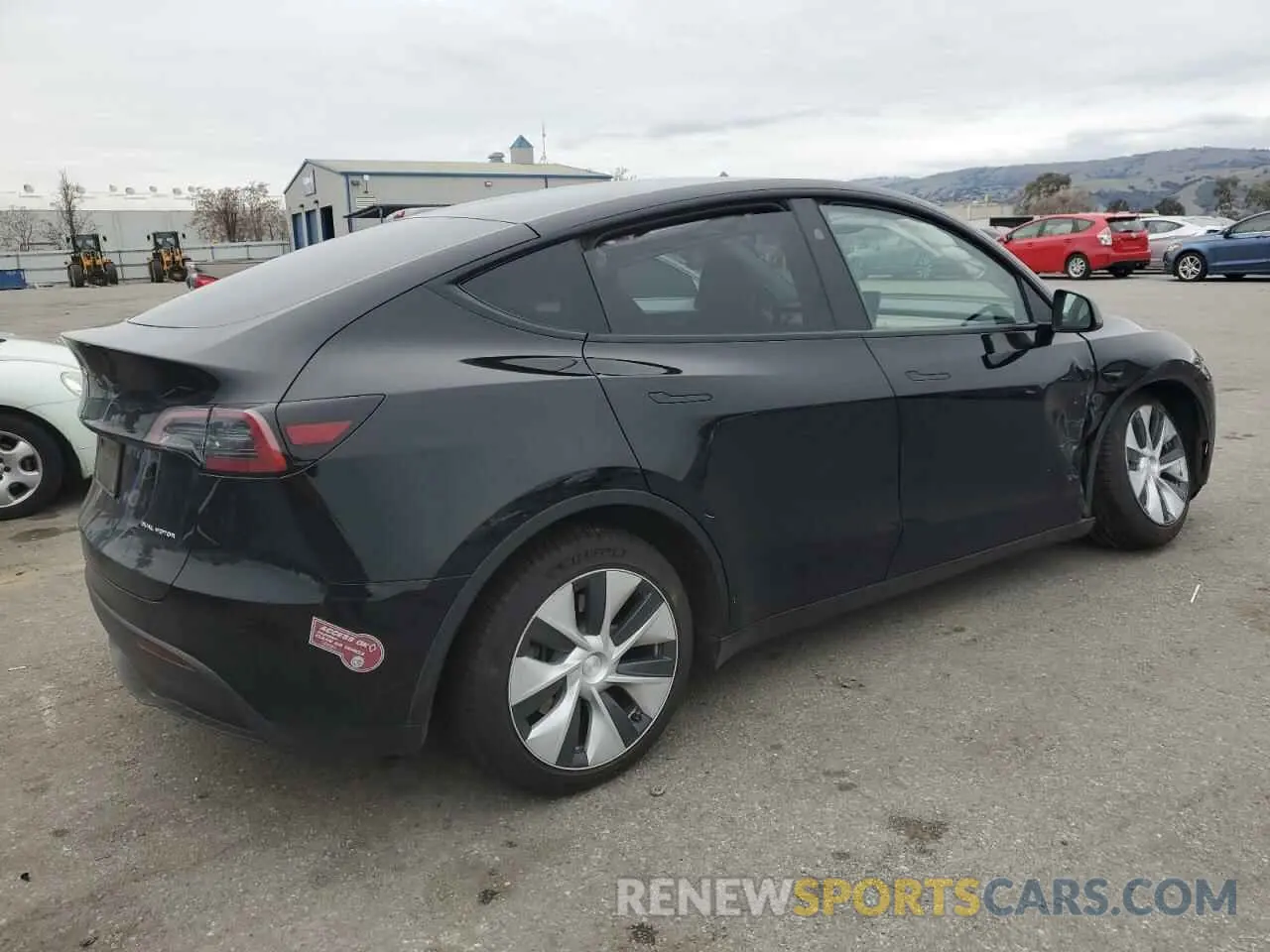 3 Photograph of a damaged car 7SAYGDEE4PF825709 TESLA MODEL Y 2023