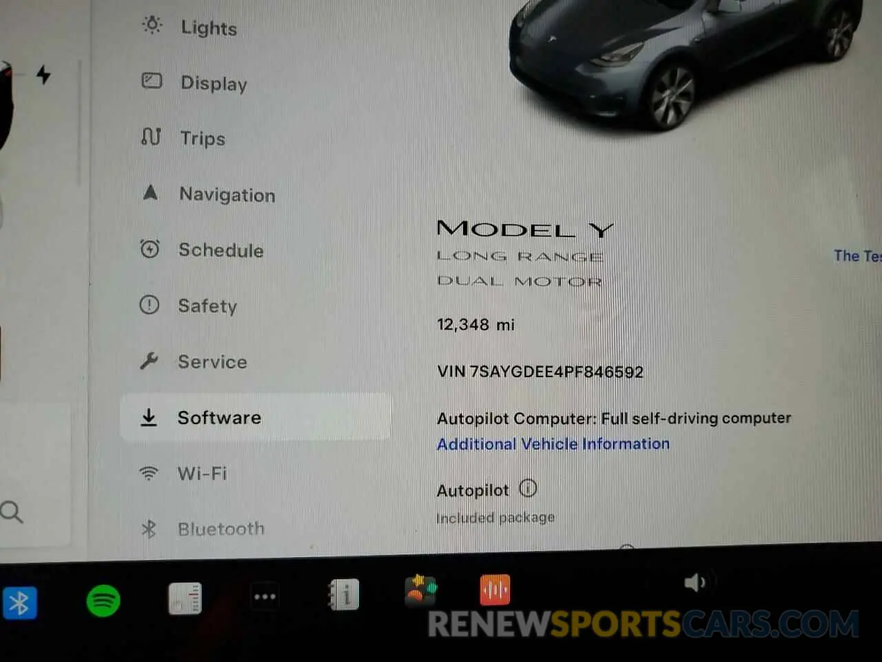9 Photograph of a damaged car 7SAYGDEE4PF846592 TESLA MODEL Y 2023