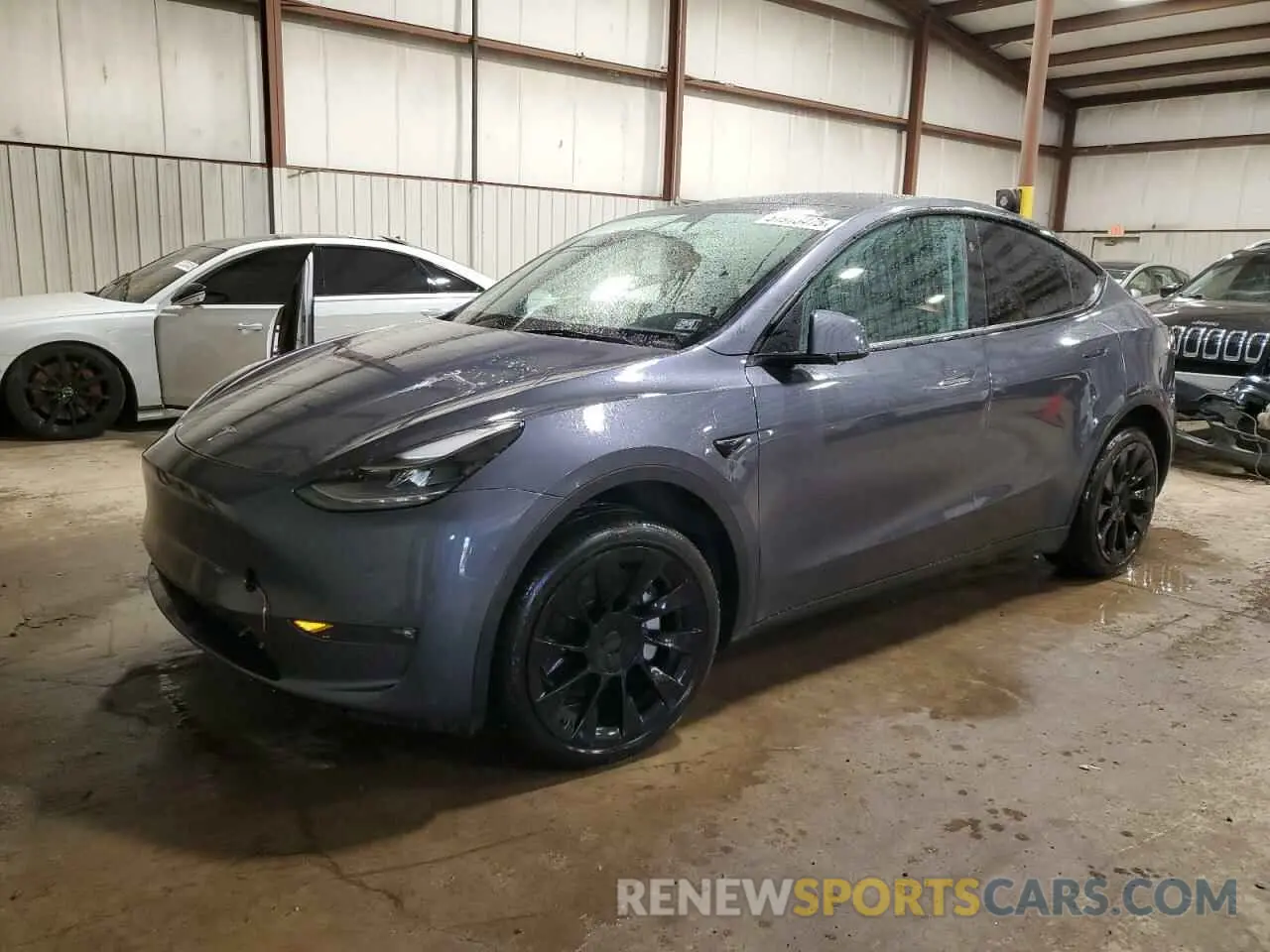 1 Фотография поврежденного автомобиля 7SAYGDEE4PF854773 TESLA MODEL Y 2023