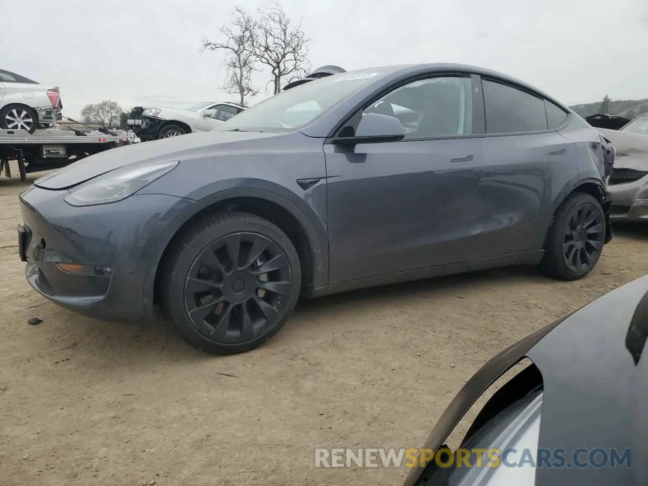 1 Photograph of a damaged car 7SAYGDEE4PF879446 TESLA MODEL Y 2023