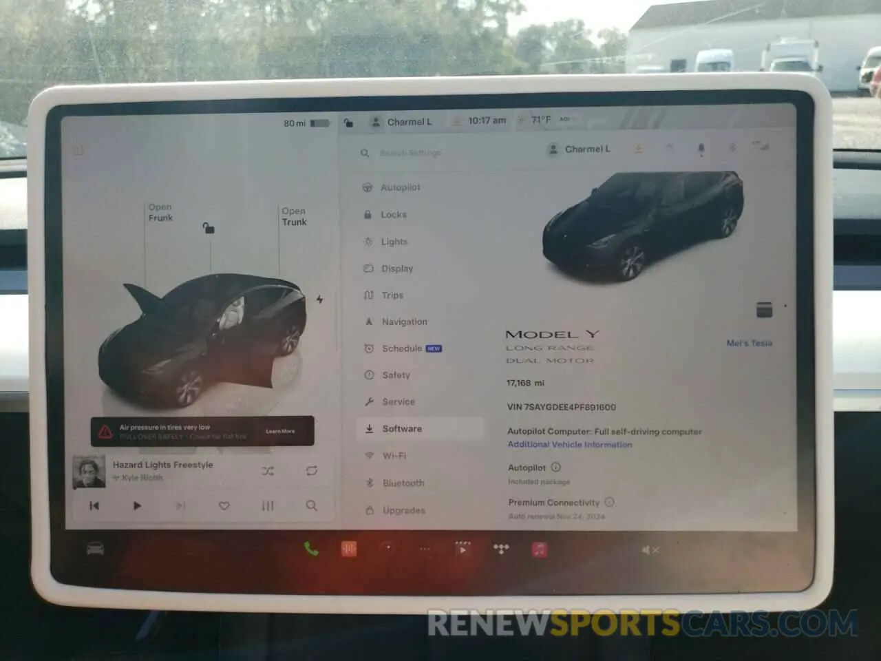 9 Photograph of a damaged car 7SAYGDEE4PF891600 TESLA MODEL Y 2023