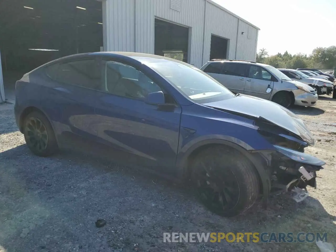 4 Photograph of a damaged car 7SAYGDEE5PA039494 TESLA MODEL Y 2023