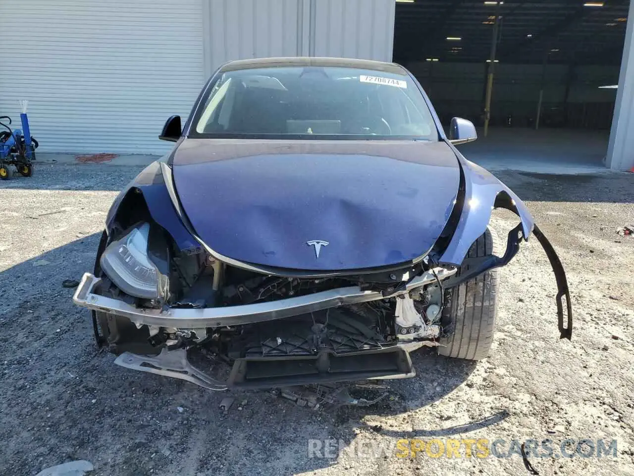5 Photograph of a damaged car 7SAYGDEE5PA039494 TESLA MODEL Y 2023