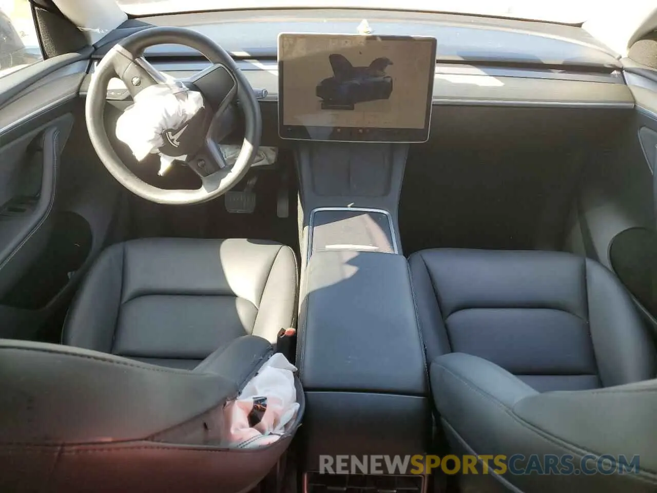 8 Photograph of a damaged car 7SAYGDEE5PA039494 TESLA MODEL Y 2023