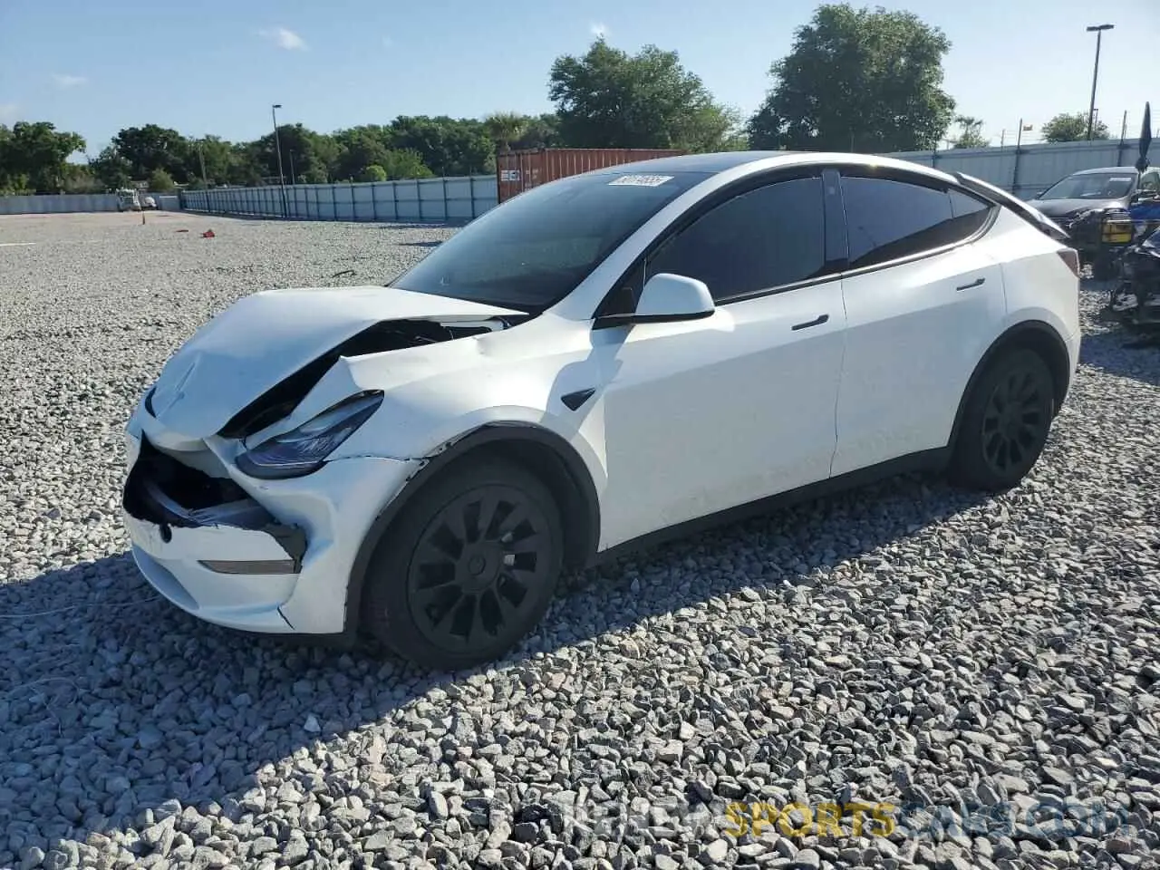 1 Photograph of a damaged car 7SAYGDEE5PA053525 TESLA MODEL Y 2023